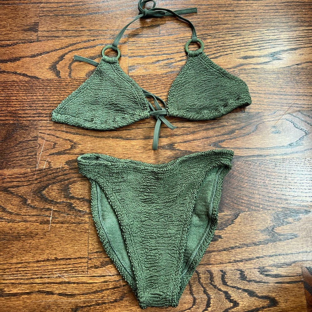 Hunza G triangle bikini